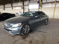 Salvage cars for sale from Copart Phoenix, AZ: 2018 Mercedes-Benz C300