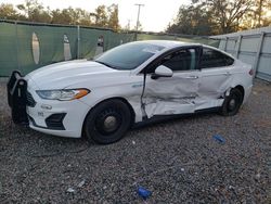 2019 Ford Fusion Police Responder en venta en Riverview, FL