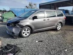 Salvage cars for sale at Riverview, FL auction: 2015 Toyota Sienna