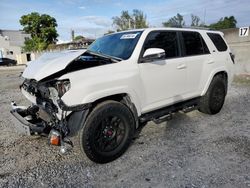 Salvage cars for sale at Opa Locka, FL auction: 2018 Toyota 4runner SR5/SR5 Premium