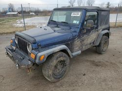 Jeep Wrangler / tj se salvage cars for sale: 2003 Jeep Wrangler / TJ SE