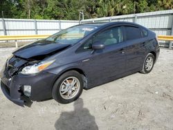 Salvage cars for sale at Fort Pierce, FL auction: 2011 Toyota Prius