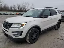 Ford Explorer xlt salvage cars for sale: 2017 Ford Explorer XLT