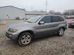 BMW salvage cars for sale: 2004 BMW X5 4.4I