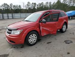 Salvage Cars with No Bids Yet For Sale at auction: 2017 Dodge Journey SE