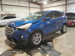 Salvage cars for sale at auction: 2019 Ford Escape SE