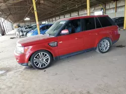 Land Rover Vehiculos salvage en venta: 2013 Land Rover Range Rover Sport HSE Luxury