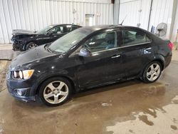 Salvage cars for sale at Franklin, WI auction: 2012 Chevrolet Sonic LTZ