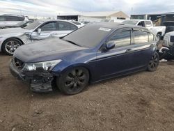 Salvage cars for sale at Brighton, CO auction: 2009 Honda Accord EXL