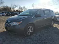 Salvage cars for sale at Bridgeton, MO auction: 2012 Honda Odyssey EXL