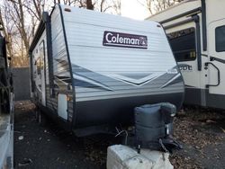 Salvage trucks for sale at New Britain, CT auction: 2020 Coleman Trailer