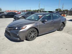 Salvage cars for sale at Homestead, FL auction: 2021 Toyota Camry SE