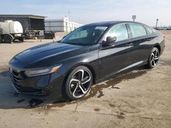 Salvage cars for sale at Fresno, CA auction: 2022 Honda Accord Sport