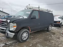 Salvage trucks for sale at Pekin, IL auction: 2011 Ford Econoline E250 Van