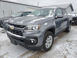 Salvage cars for sale at Pekin, IL auction: 2021 Chevrolet Colorado LT