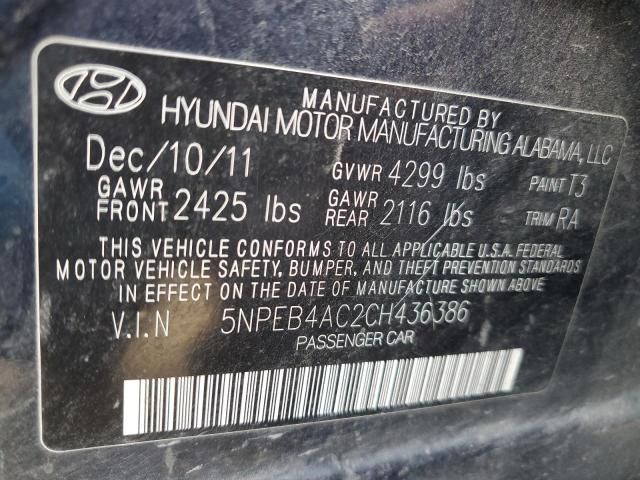 2012 Hyundai Sonata GLS