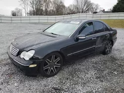 Salvage cars for sale at Gastonia, NC auction: 2003 Mercedes-Benz C 240