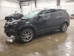 Salvage cars for sale at Franklin, WI auction: 2019 Dodge Journey GT