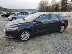 Salvage cars for sale at Concord, NC auction: 2014 Ford Fusion Titanium Phev