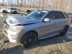 Mercedes-Benz m-Class salvage cars for sale: 2012 Mercedes-Benz ML 550 4matic