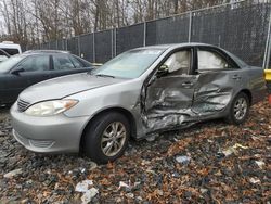 Salvage cars for sale at Waldorf, MD auction: 2005 Toyota Camry LE