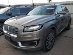 Salvage cars for sale at Littleton, CO auction: 2019 Lincoln Nautilus Reserve