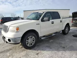 Ford salvage cars for sale: 2008 Ford F150 Supercrew