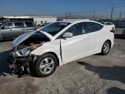 Salvage cars for sale at Sun Valley, CA auction: 2015 Hyundai Elantra SE