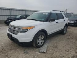 Salvage cars for sale from Copart Kansas City, KS: 2013 Ford Explorer