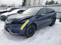 Salvage cars for sale at Bowmanville, ON auction: 2017 Acura RDX Technology