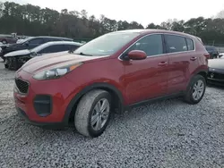 Salvage cars for sale at Ellenwood, GA auction: 2017 KIA Sportage LX