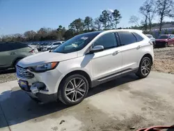 Salvage cars for sale at Byron, GA auction: 2019 Ford Edge Titanium