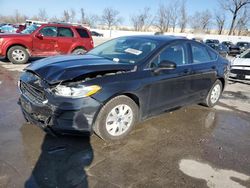 Salvage cars for sale from Copart Bridgeton, MO: 2019 Ford Fusion S