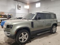 Salvage cars for sale at Des Moines, IA auction: 2020 Land Rover Defender 110 SE