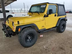 Jeep salvage cars for sale: 2006 Jeep Wrangler / TJ Sport