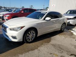 Salvage cars for sale at New Orleans, LA auction: 2018 Infiniti Q50 Pure