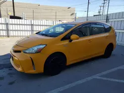 Salvage cars for sale at Sun Valley, CA auction: 2015 Toyota Prius V