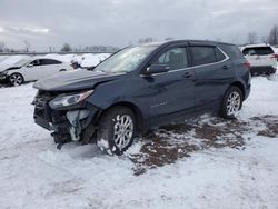 Vehiculos salvage en venta de Copart Central Square, NY: 2018 Chevrolet Equinox LT