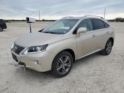 Salvage cars for sale at New Braunfels, TX auction: 2015 Lexus RX 350