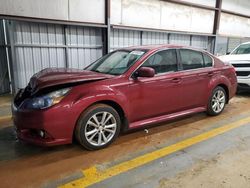 Salvage cars for sale at Mocksville, NC auction: 2014 Subaru Legacy 2.5I Limited