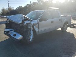 Salvage cars for sale at Savannah, GA auction: 2013 Ford F150 Supercrew