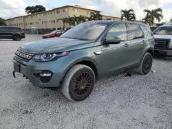 Salvage cars for sale at Opa Locka, FL auction: 2019 Land Rover Discovery Sport HSE