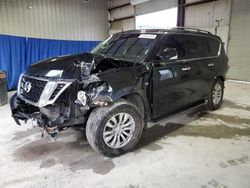 Salvage cars for sale at Hurricane, WV auction: 2017 Nissan Armada SV