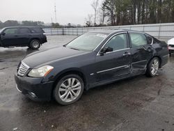 Salvage cars for sale at Dunn, NC auction: 2009 Infiniti M35 Base