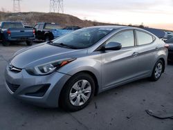 Salvage cars for sale at Littleton, CO auction: 2016 Hyundai Elantra SE