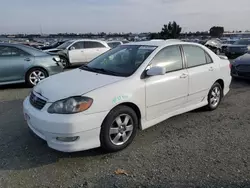 Salvage cars for sale at Antelope, CA auction: 2005 Toyota Corolla CE