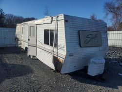 Salvage trucks for sale at Assonet, MA auction: 2001 Shasta Travel Trailer