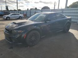 Salvage cars for sale from Copart Miami, FL: 2021 Dodge Charger SRT Hellcat