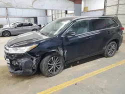 Toyota salvage cars for sale: 2018 Toyota Highlander SE