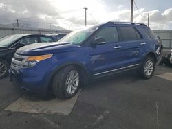 Ford Explorer xlt salvage cars for sale: 2015 Ford Explorer XLT